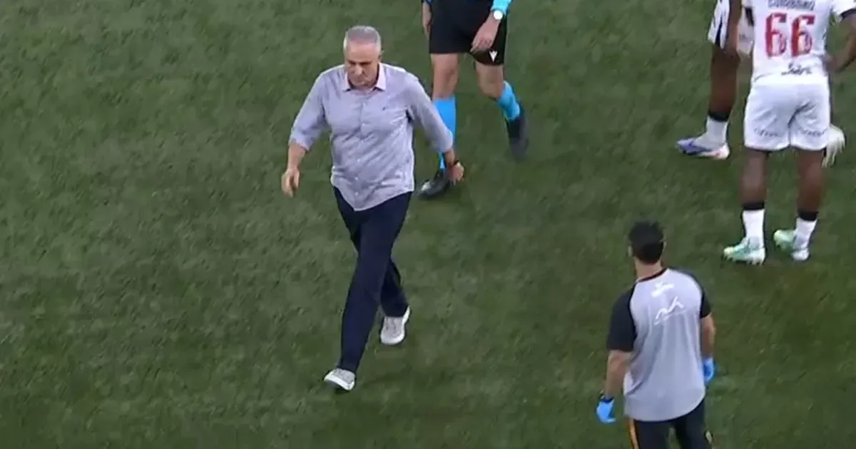 CBF divulga análise do VAR, mostra acerto em anulação do gol do Vasco e diálogo de árbitro para expulsar Tite, do Botafogo